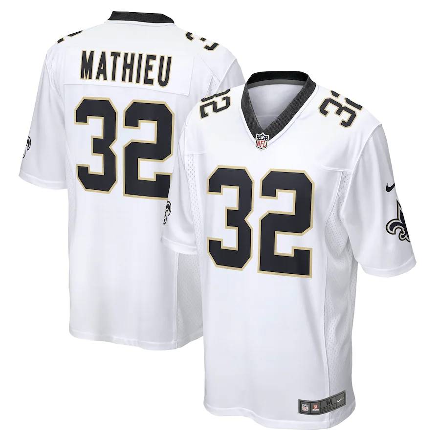 New Orleans Saints Rugby Uniform No. 32 Tyrann Mathieu jersey