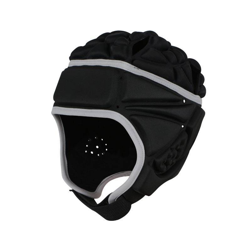 Helmet hat, rugby anti -collision goalkeeper headhole head football head soft protection children's protective riding skiing