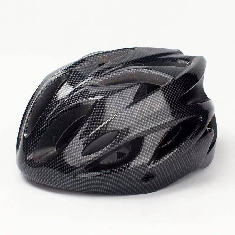 Black carbon helmet