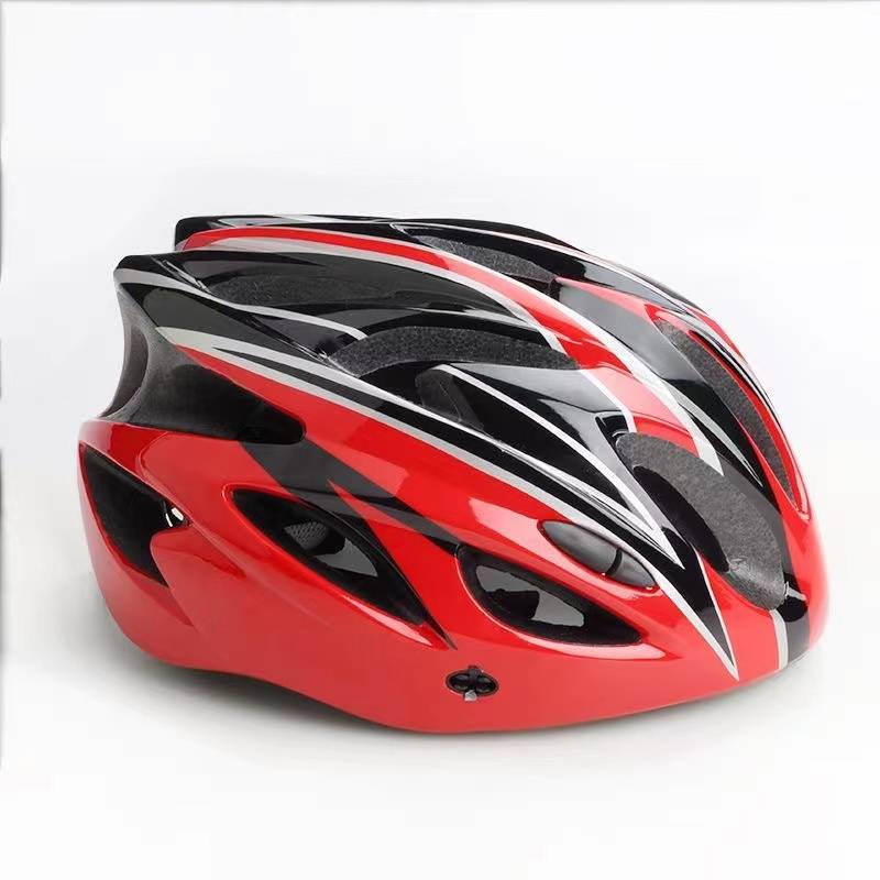 Black and red helmet