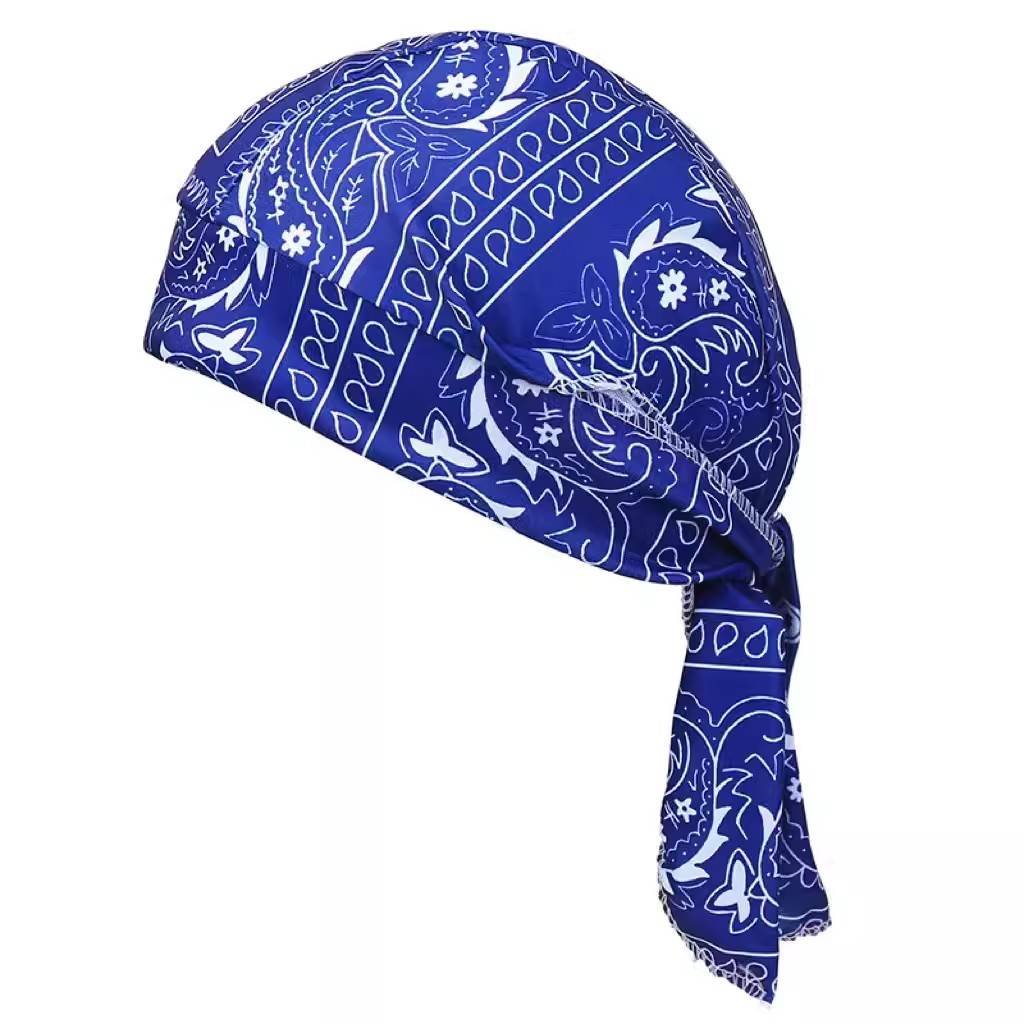 Pirate Head Scarf Male Harry Hat Sports Running Fitness Breath, Sweating, Thin, Riding Sunscreen Outdoor Bao Head Hat