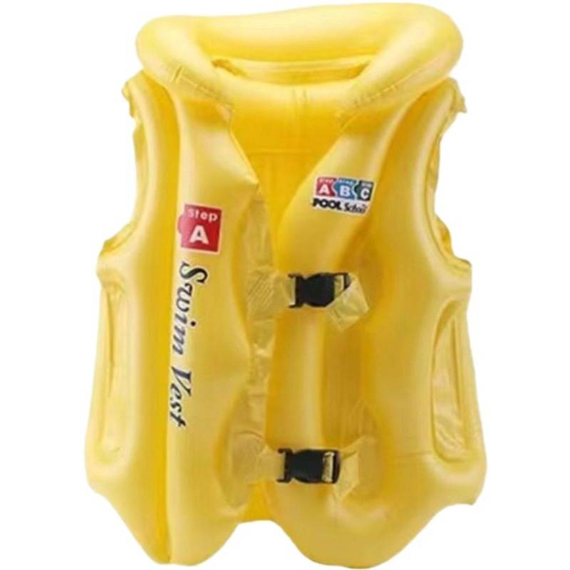 Children's swimming ring inflatable buoyant vest, thick -sided anti -swimming equipment Portable axillary life -saving arm