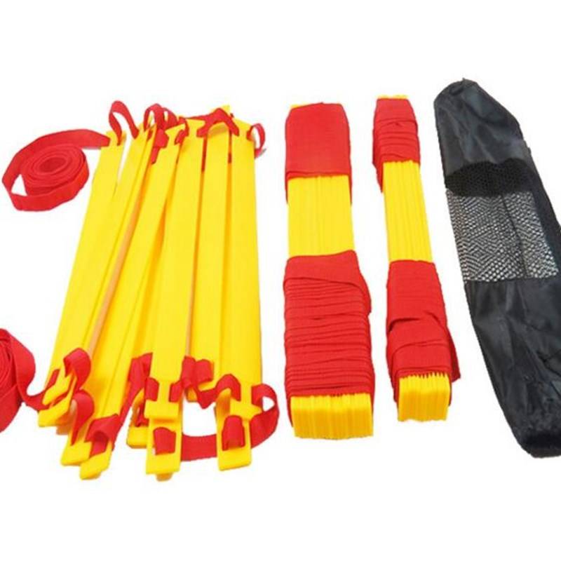 Rugby rope ladder rugby football speed ladder foot ladder step ladder footsteps training multi -specification agile ladder