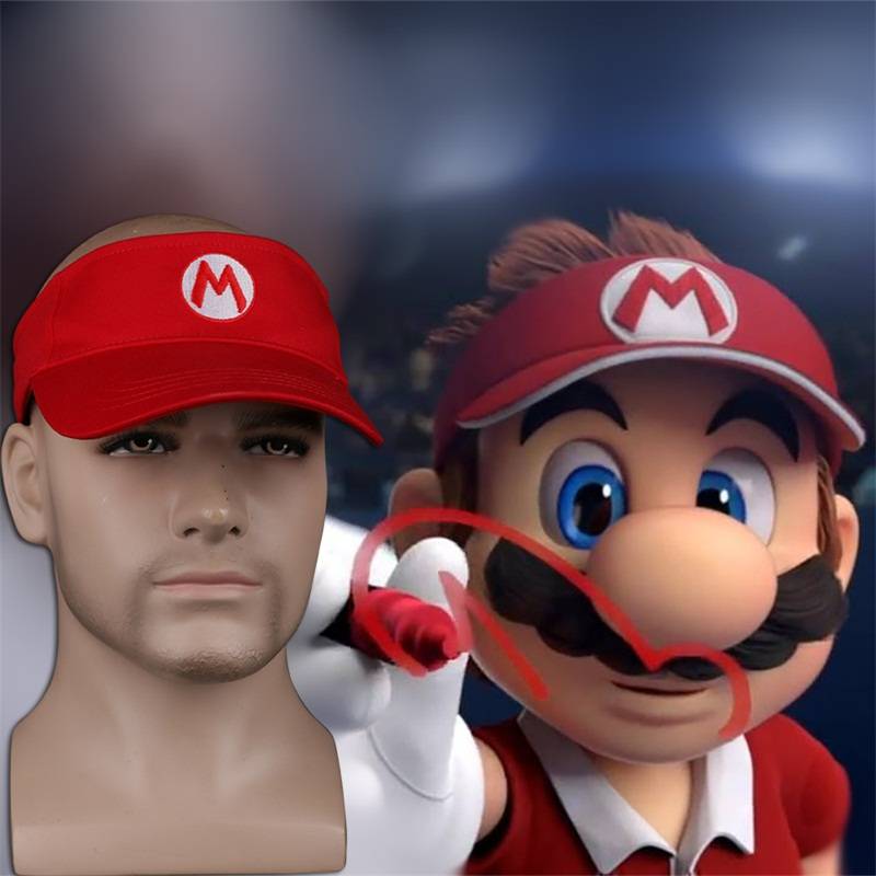 New Adult Super Mary hat game Surrounding Mario COS party hat Odyssey hat Mario hat