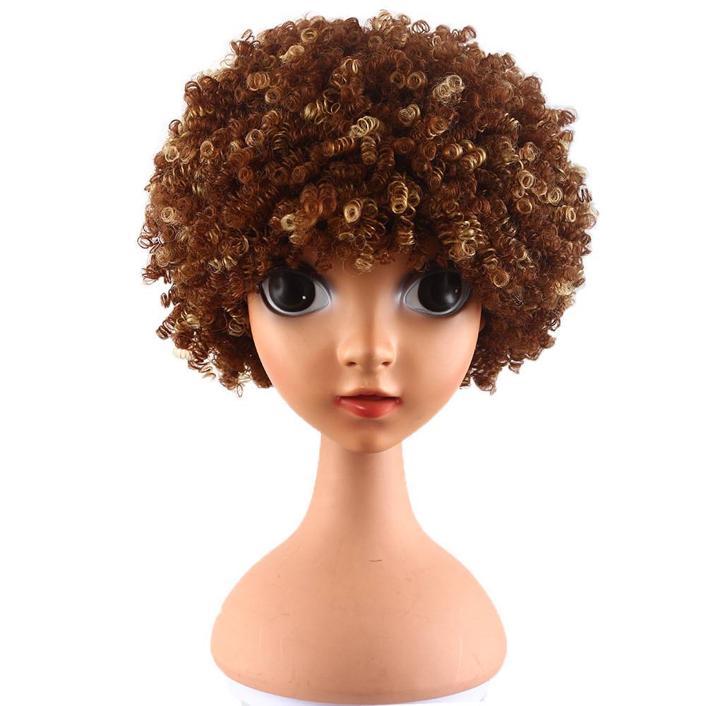 Brown gold mixed silk (screw roll) send glasses