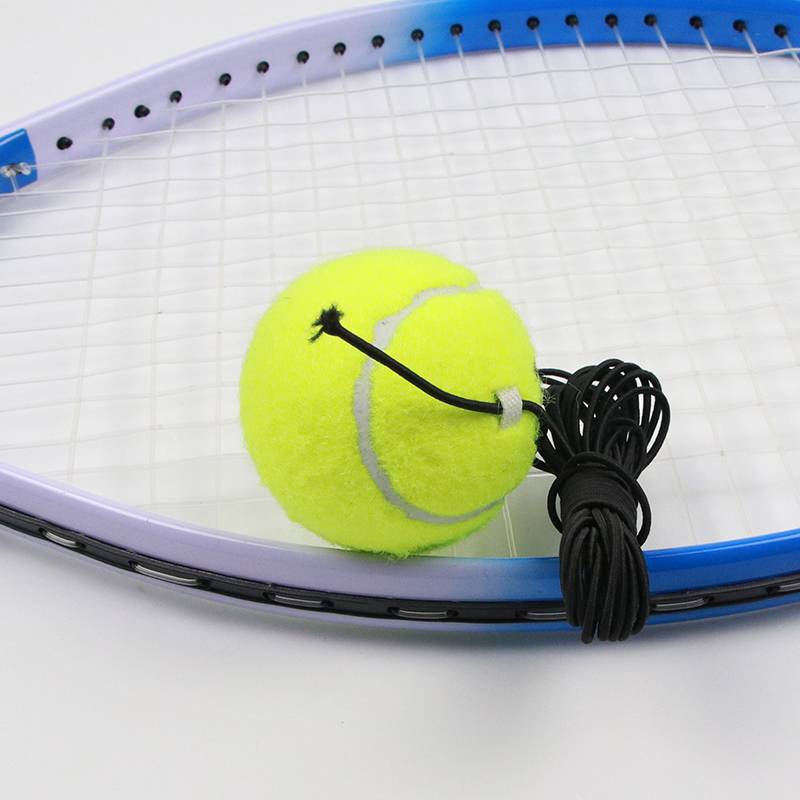 Boka tennis training device with rope fixed practitioner elastic rope junior scholar single person with line rebound tennis set