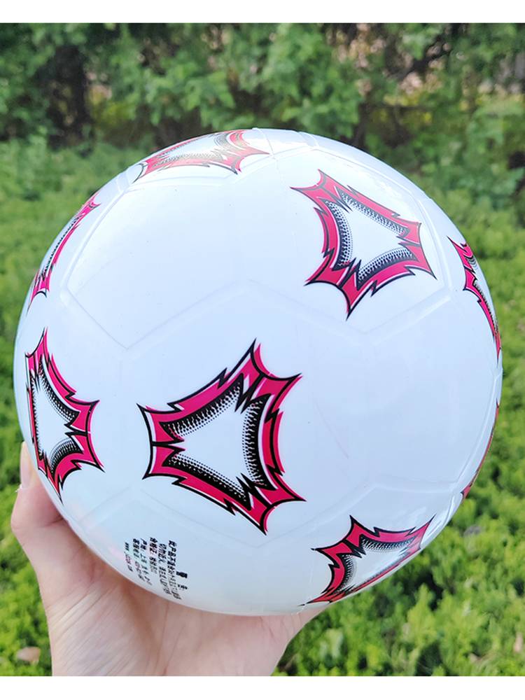 Kindergarten 6 -inch black and white football children 8 -inch patting granules basketball boy elastic toys inflatable ball