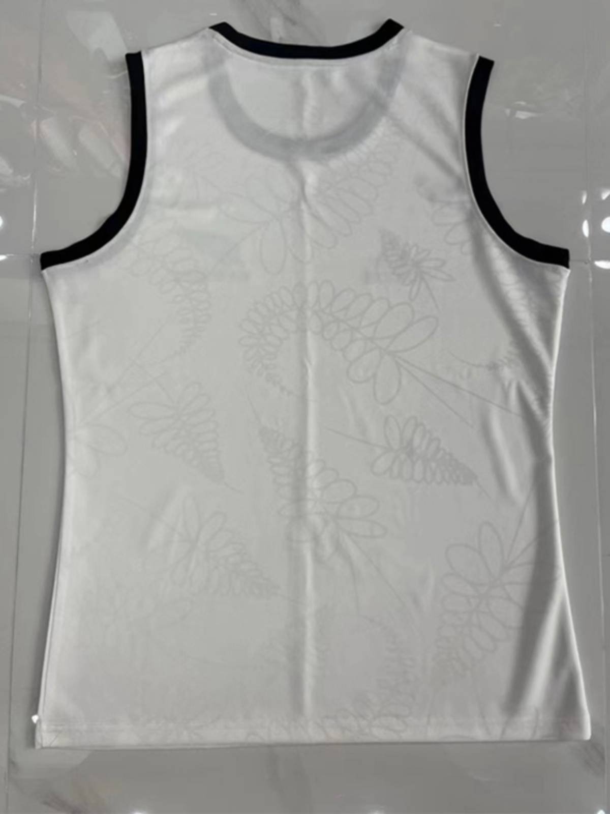 2024 New Zealand full black vest rugby uniform sleeveless training suit player VEST Rugby Jesery