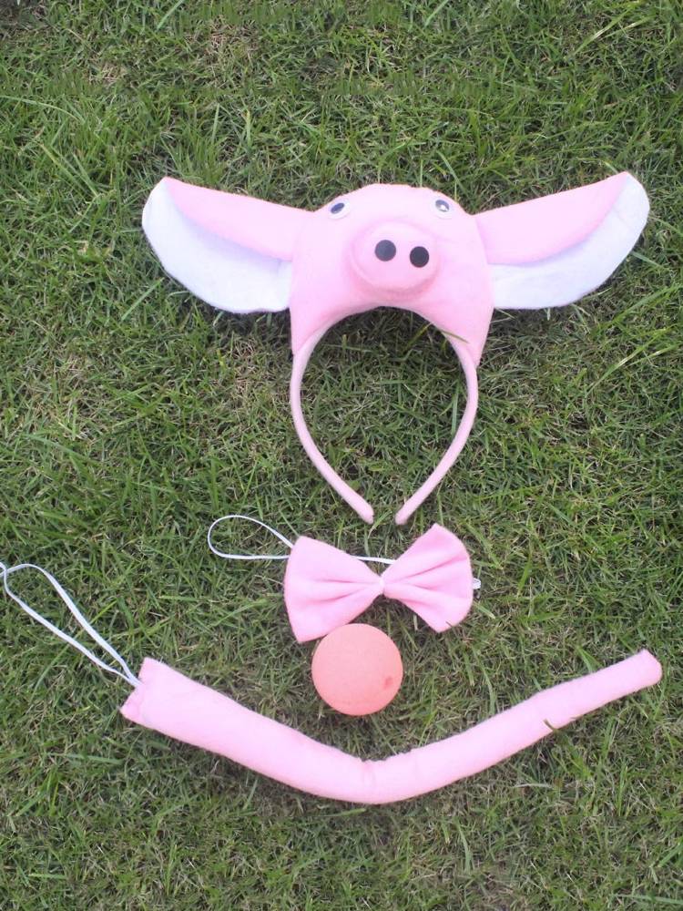 Children's Day colorful clown sponge nose performance props red nose, big nose pink pork nose tidy props