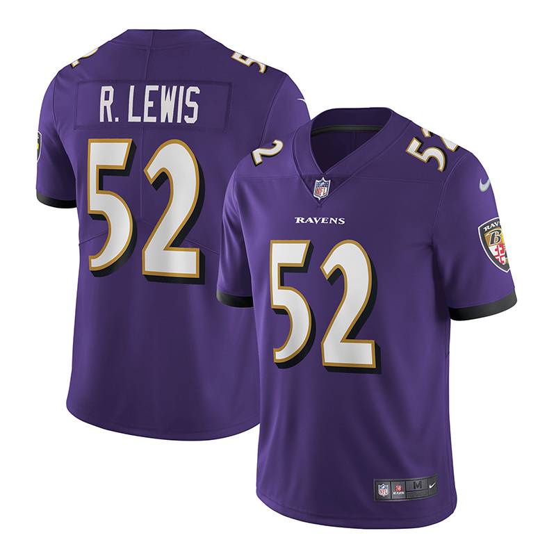 NFL US Rugby Alliance Ravens Balt Mo Cow R.Lewis Lewis Jersey