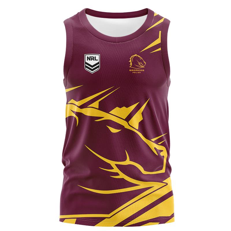 NRL Australian Queensland denim Malu male chicken eel fishing shirt vest vest rugby