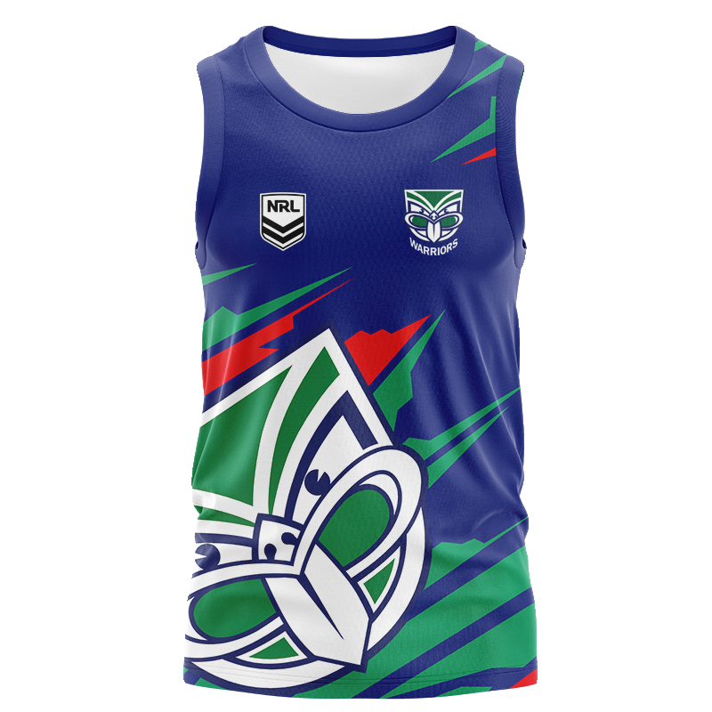 NRL Australian Queensland denim Malu male chicken eel fishing shirt vest vest rugby