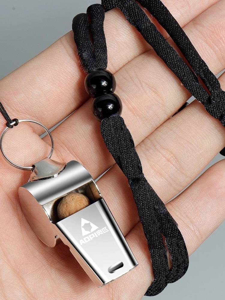 Orga whistle outdoor basketball referee sports teacher treble kindergarten children's coach professional stainless steel whistle