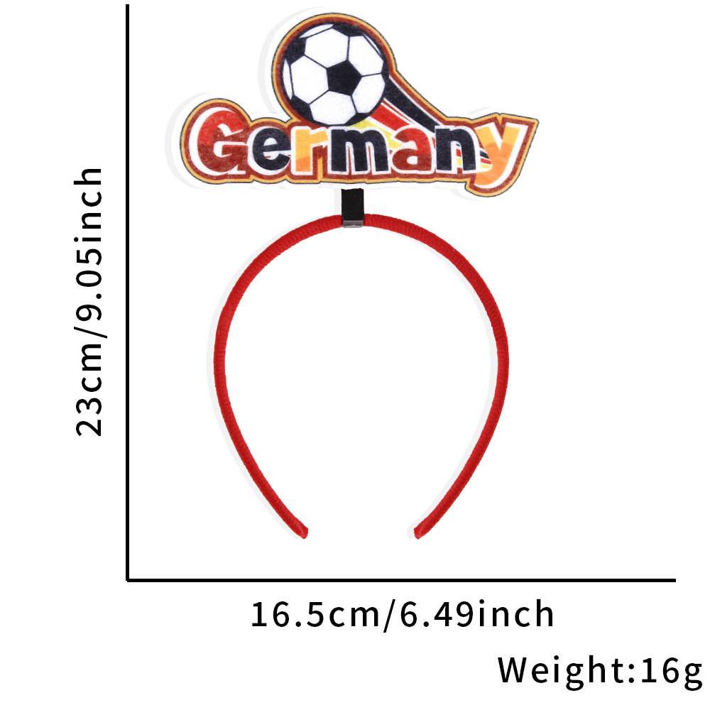 German football European cup hair hoop
