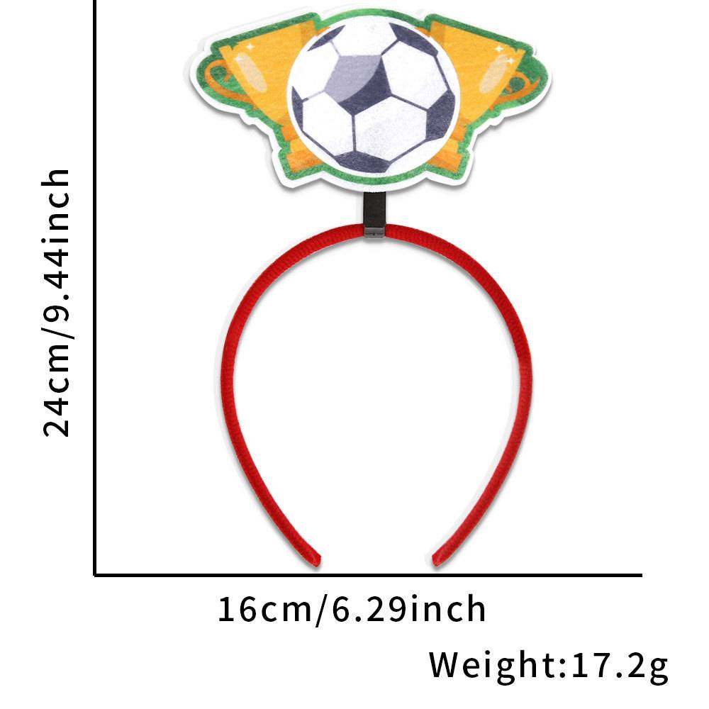 Football trophy European Cup hairband