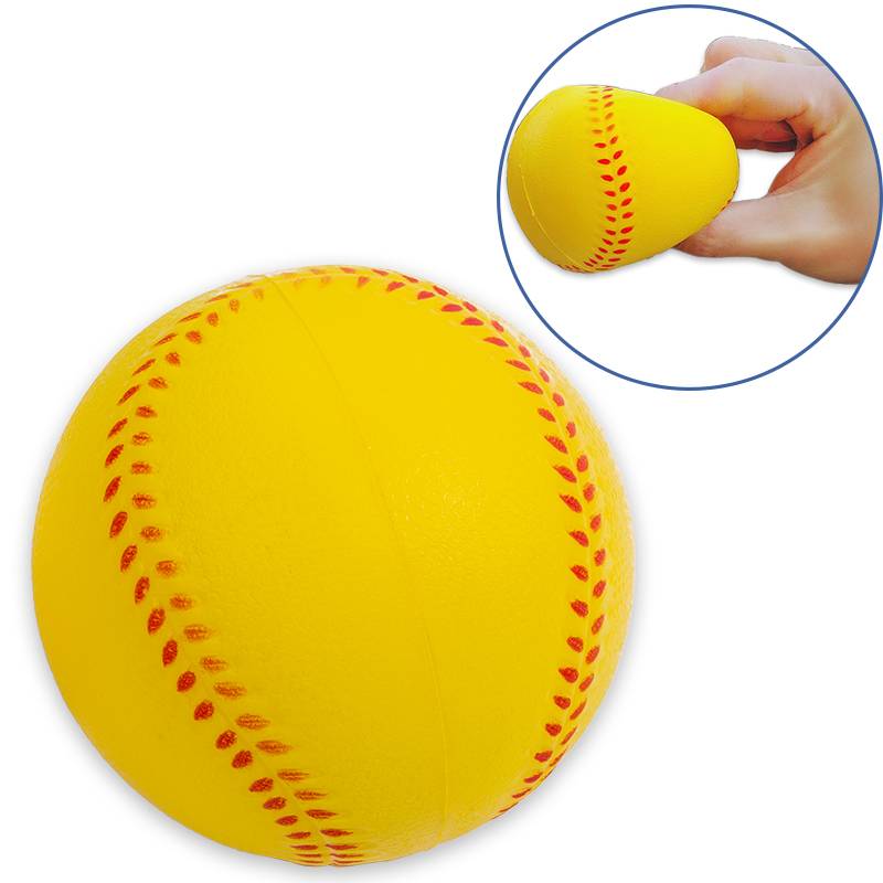 7cm-yellow baseball 30 grams-2 installation