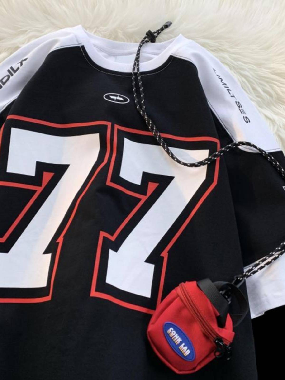 Extra 300 pounds of American Tibetan blue heavy short -sleeved male baseball ice hockey clothing summer European and American tide brand rugby T -shirts
