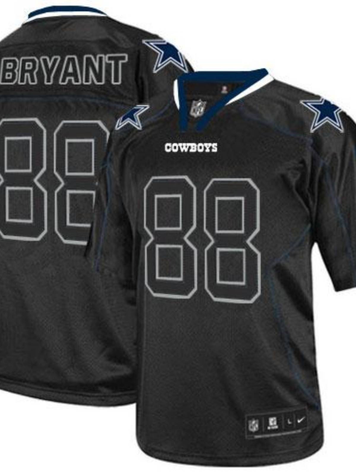 NFL rugby uniform Dallas Cowboys 88 LAMB embroidered ball clothing short -sleeved T -shirt
