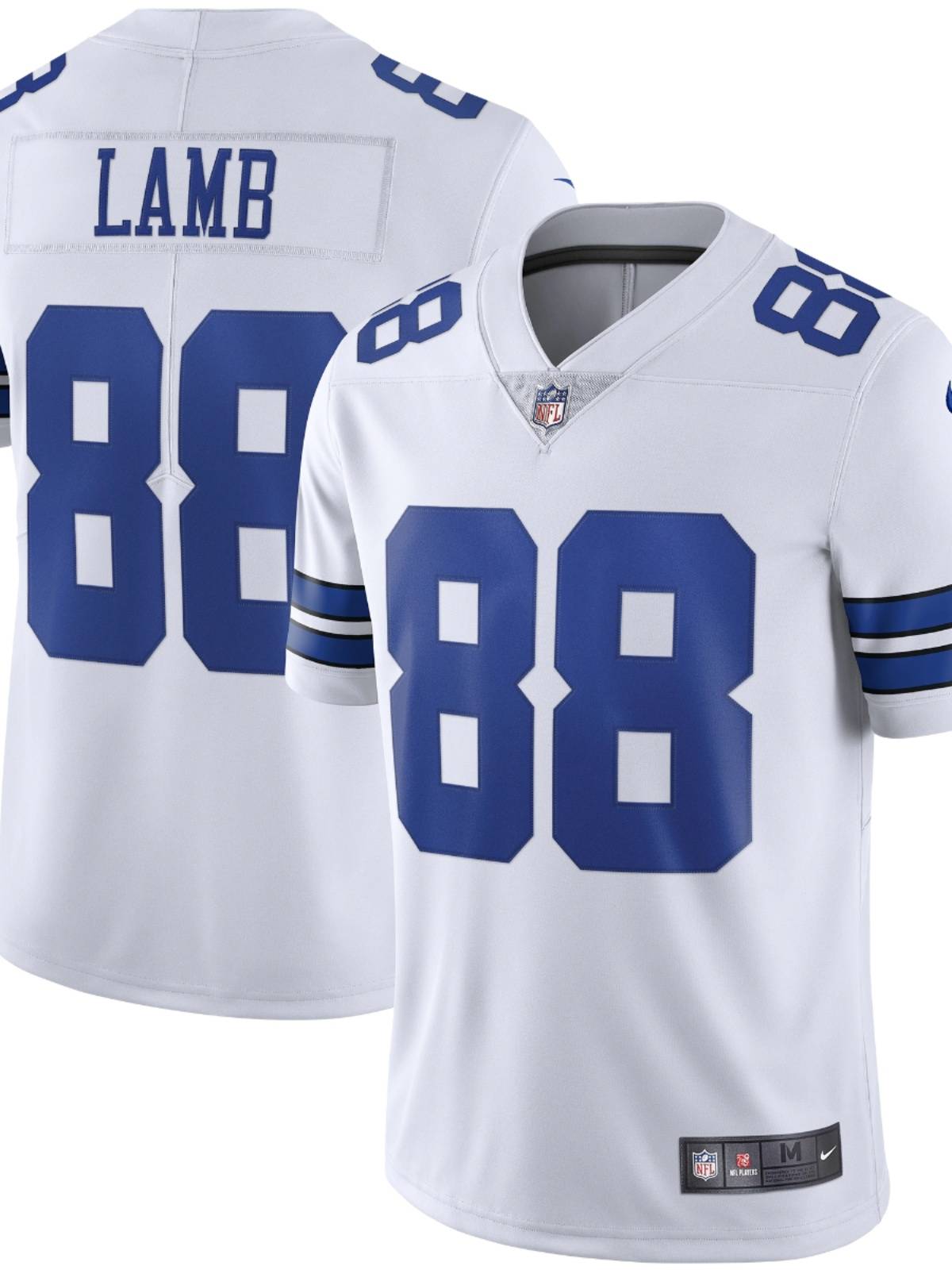 NFL rugby uniform Dallas Cowboys 88 LAMB embroidered ball clothing short -sleeved T -shirt