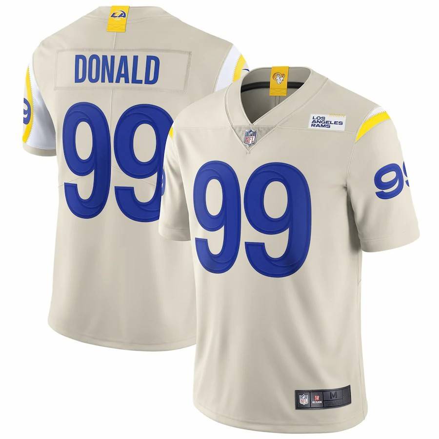 Los Angeles Ram Los Angeles Rams Rugby Unit No. 99 Aaron Donald Jersey Male