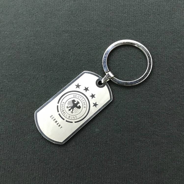 German stainless steel model (single -sided team emblem) new model