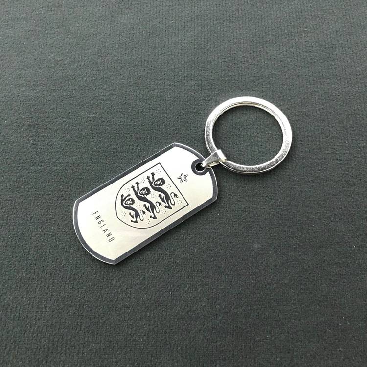 England stainless steel model (single -sided team emblem) new model