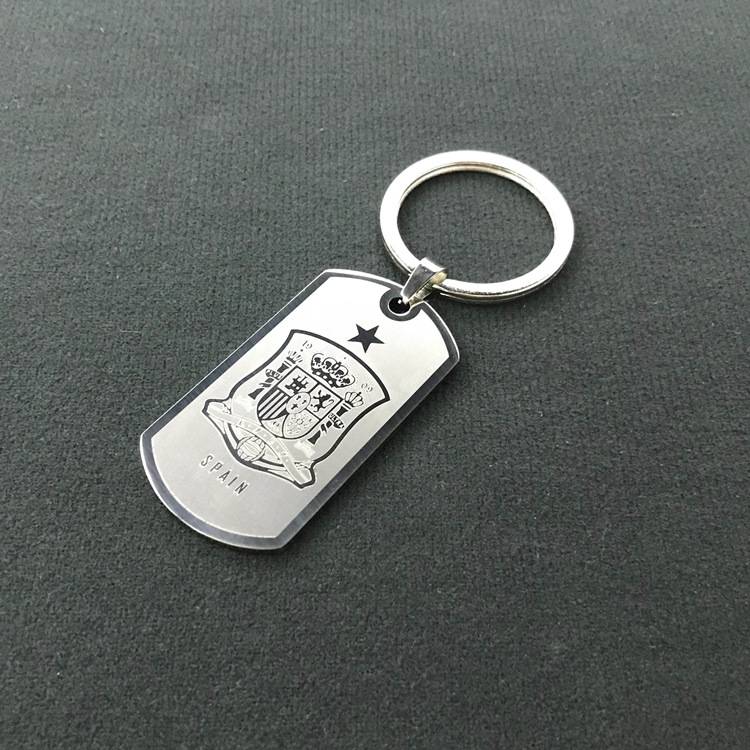 Spanish stainless steel model (single -sided team emblem) new model