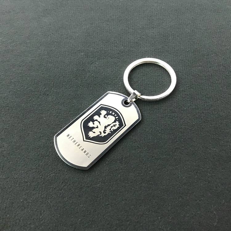 New model of stainless steel (single -sided team emblem) in the Netherlands