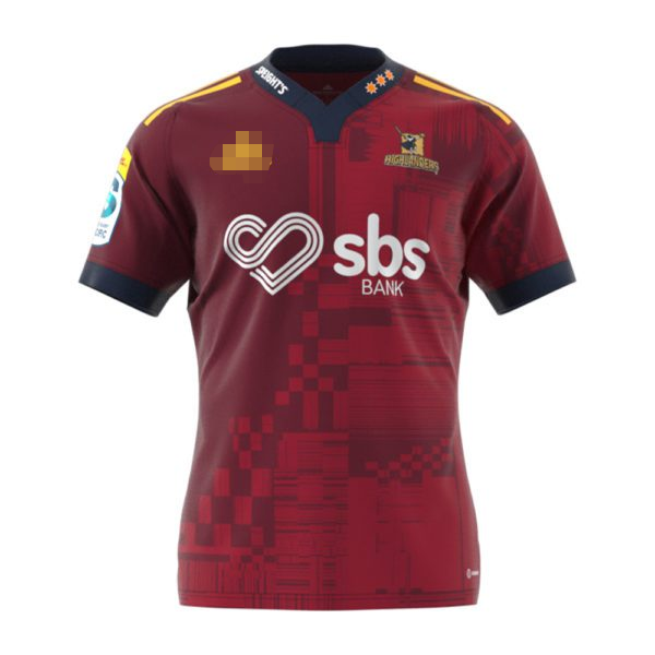 2023 New Zealand Highlander Crusades Lord Wardon Training Uniforms Rugby Clothes Short-sleeved S-5XL sportswear