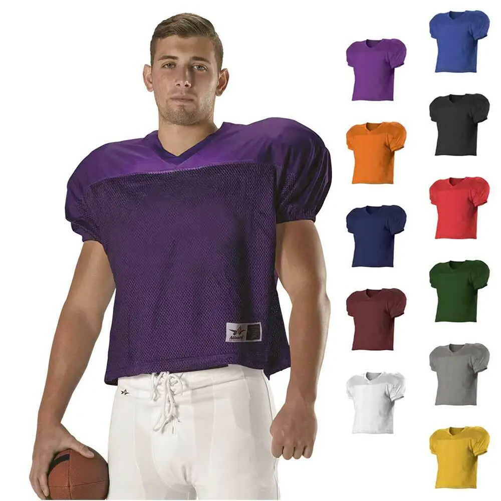 American rugby training cover Alleson Jersey adult training anti -scraper jersey jacket