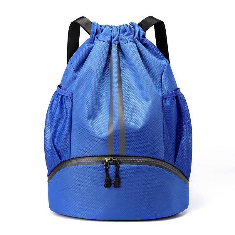 Soccer basketball bag, dry and wet, double shoulder beam, and football volleyball child backpack