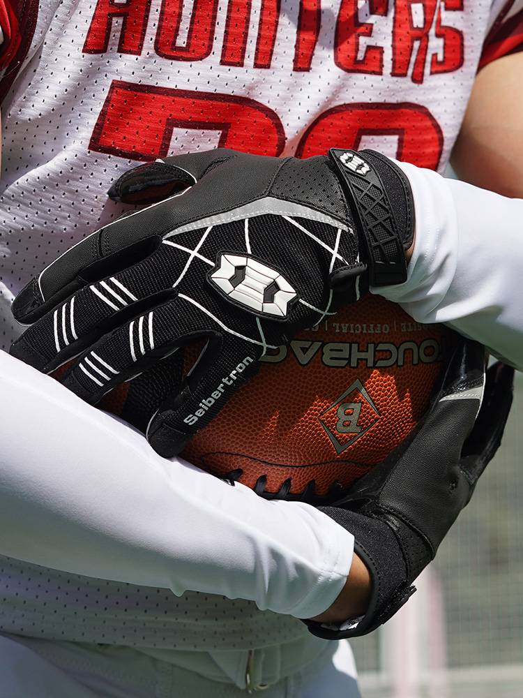 Seibertron rugby gloves American football non -slip off -line connection online guard children and men and women front flags