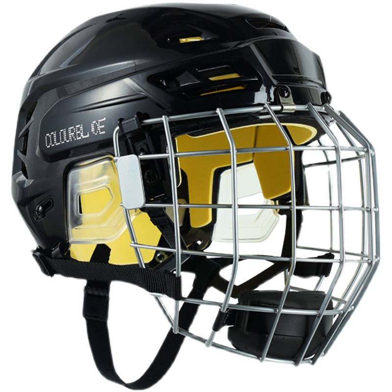 Ice hockey helmet rugby glide ball equipment anti -falling professional ice adult children's song hockey goalkeeper hat