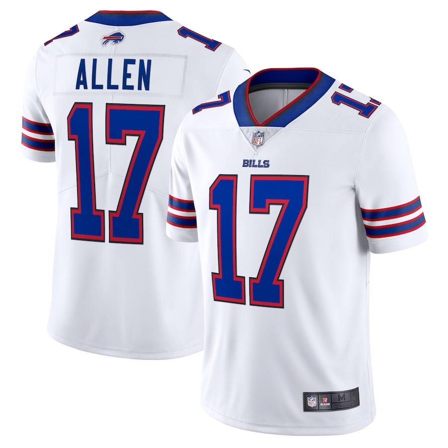 NFL Buffalo Buffalo Bills Rugby Uniform No. 17 Josh Allen jersey sportswear men