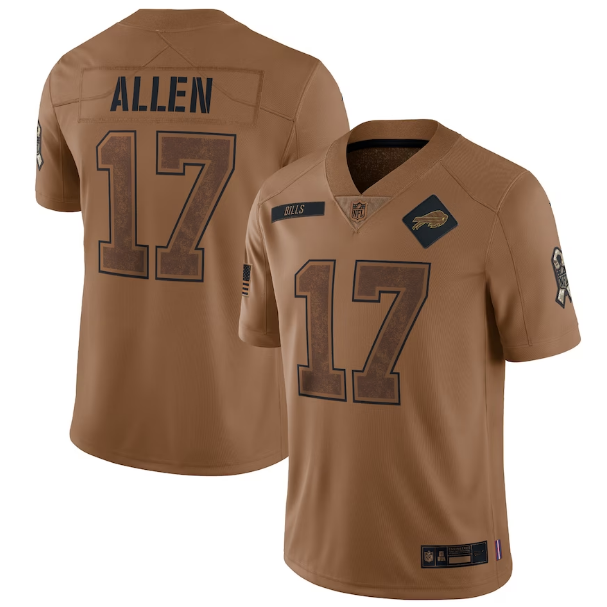 NFL Buffalo Buffalo Bills Rugby Uniform No. 17 Josh Allen jersey sportswear men