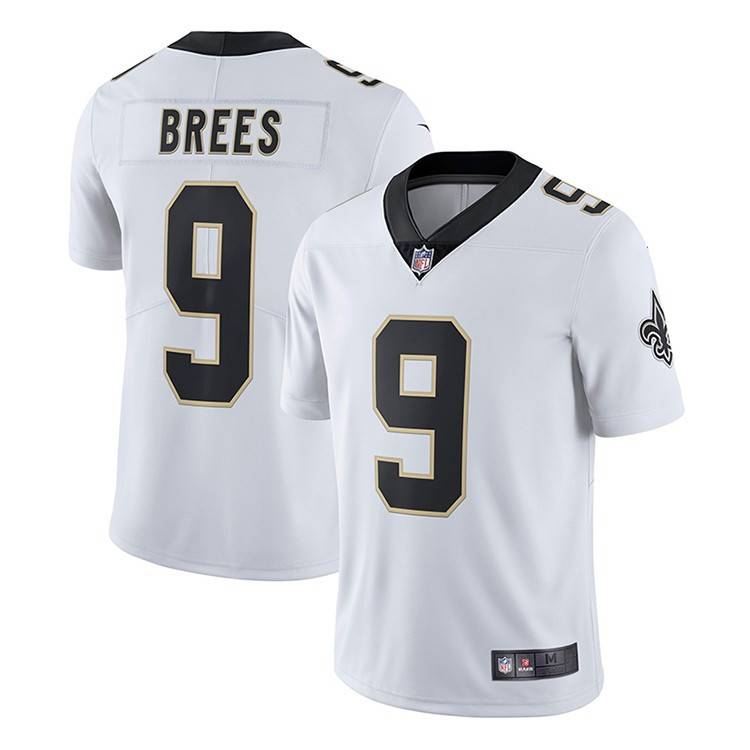 New Orleans Saints Rugby Uniform No. 9 Drew Brees jersey male