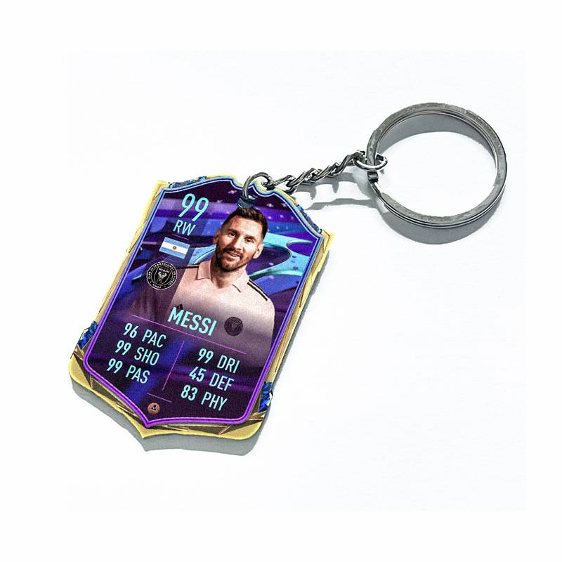 Football Acrylic keychain (Messimaiami 99)