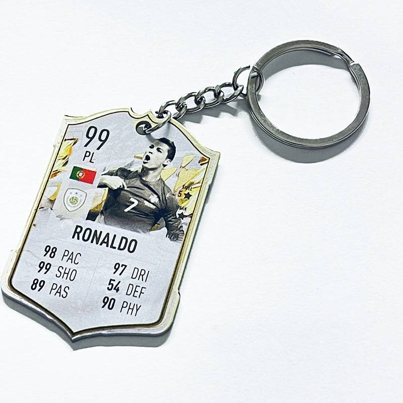 Football Acrylic keychain (Cristiano Ronaldo 99)