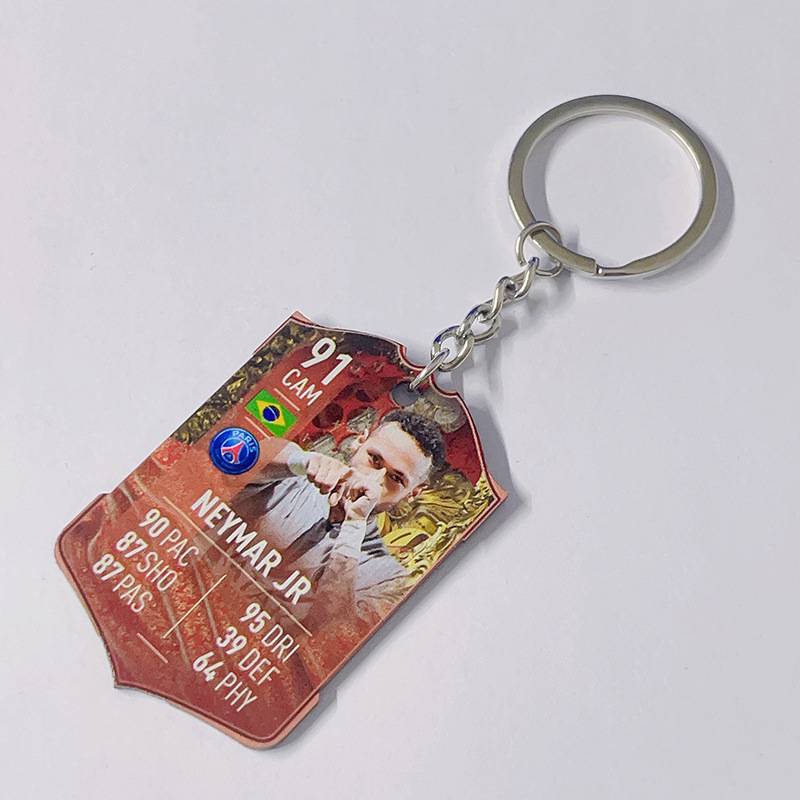 Football Acrylic keychain (Neymar 91)