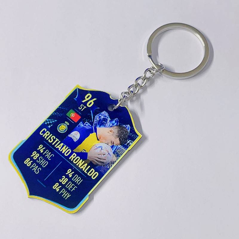 Football acrylic keychain (C Roliah 96)
