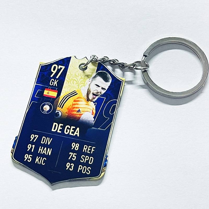 Football Acrylic keychain (De Gea 97)