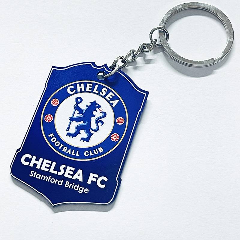 Football acrylic keychain (Chelsea)