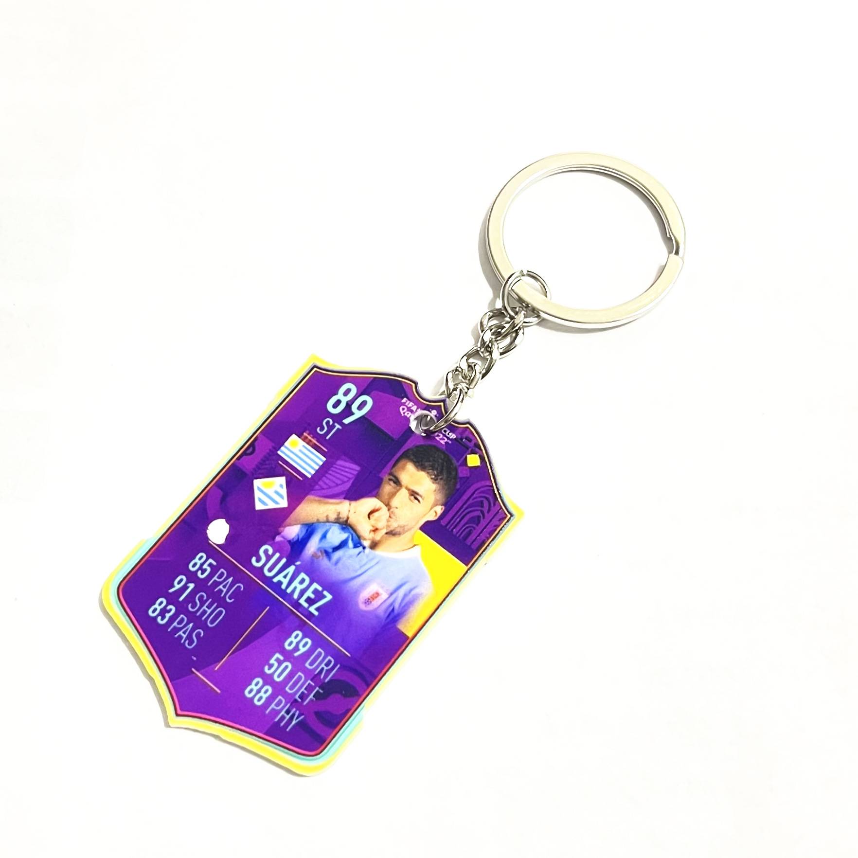 Football Acrylic keychain (Suarez 89)