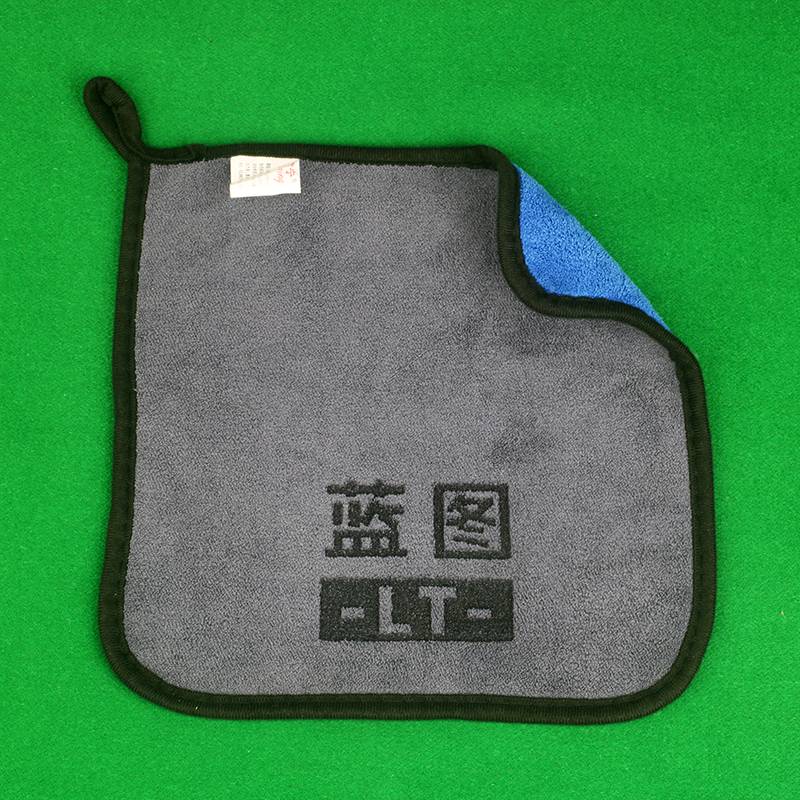Blueprint coral velvet rod cloth