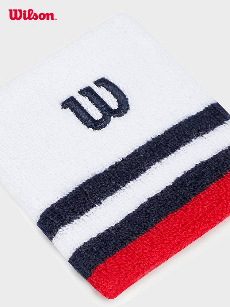 Wilson Wilsheng official 2024 new neutral finely weaved color striped tennis wolf