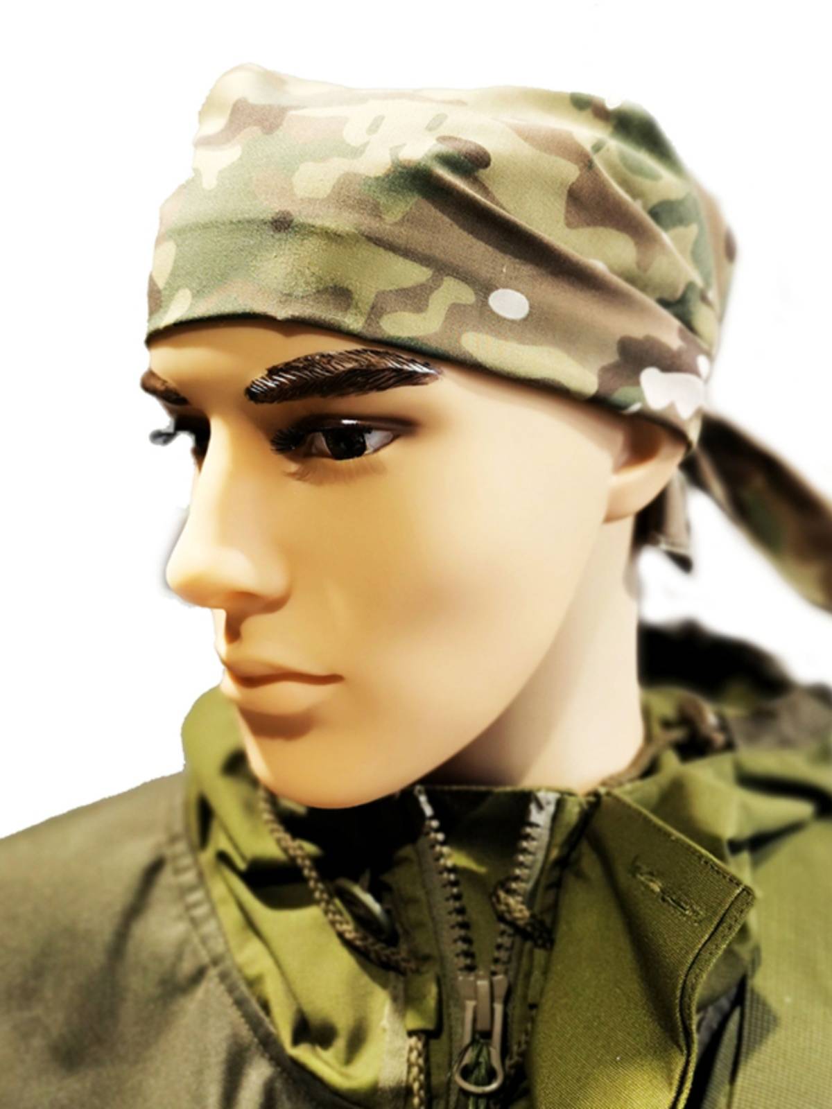 Russian EMR camouflage head scarf hat Russian fan special tactical sports tactical sports bandana triangular scarf Bars cycling