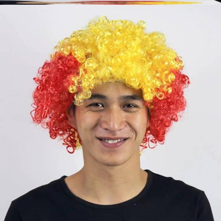 National Football Explosion Hair World Cup Lara Fans Wiggle Gleeping German Brazil Argentina Watch Football Decoration