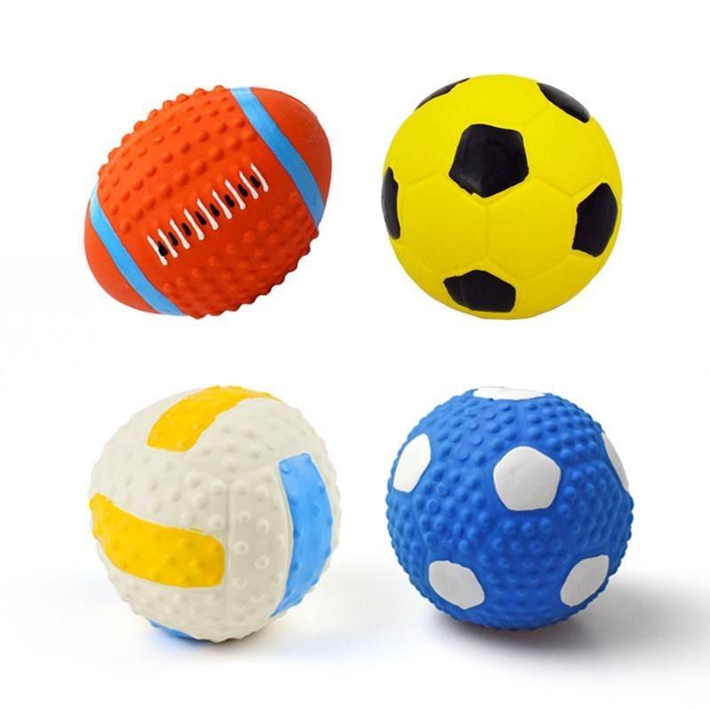 Rowa's special dog vocalized toy latex latex grinding teeth grinding teeth and bite -resistant medium large dog puppies alone to relieve stuffy