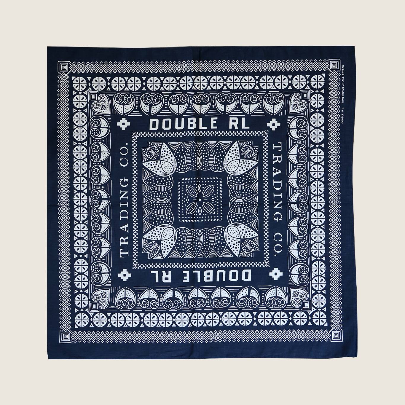 Bandana Japanese Amea Kaji Blue Cotton Printmark Recupel Turks Locomated Scarf Shooting Facial Scarf
