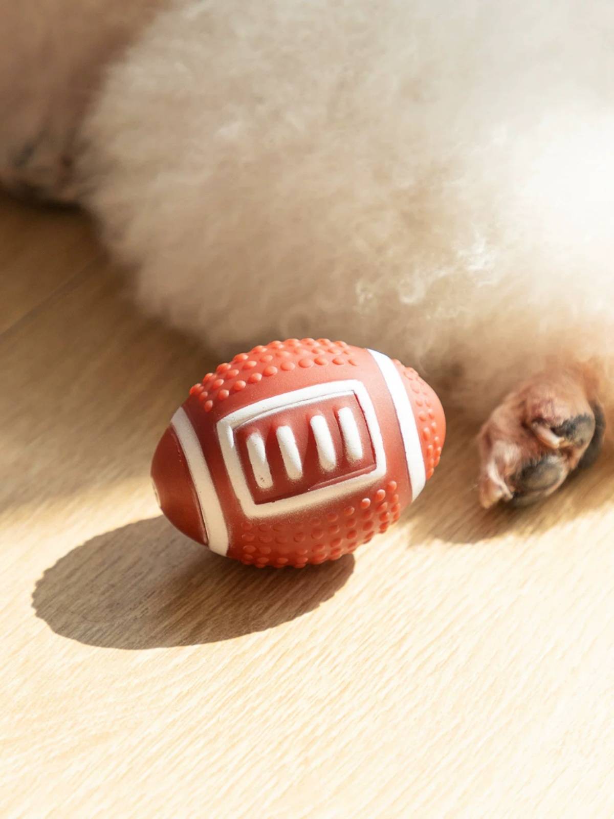Pet toy basketball football rugby tennis latex, throwing, biting, sound solution stuffy dog toy